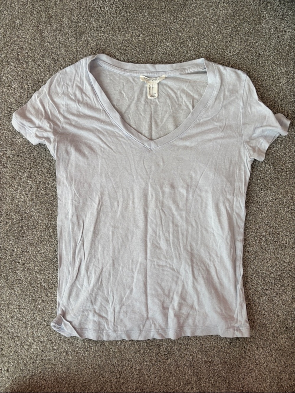 Light Blue Forever 21 Tee